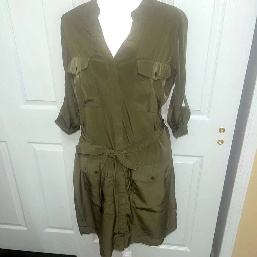 Express green dress